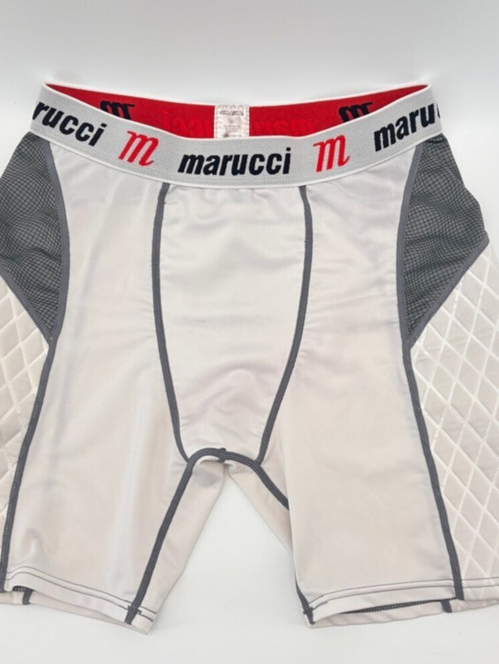 Marucci Sliding Shorts Baseball Padded Gray Size Large